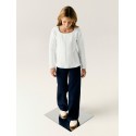 NAME IT KIDS Rose wide glitter jeans - Dark Blue Denim