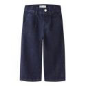NAME IT MINI Rose wide glitter jeans - Dark Blue Denim