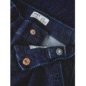 NAME IT MINI Rose wide glitter jeans - Dark Blue Denim