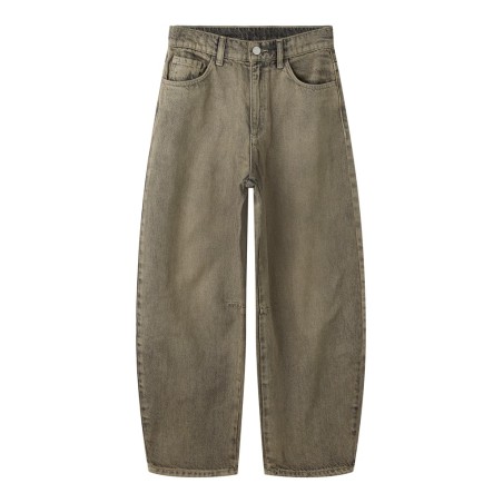 NAME IT KIDS Ben barrel jeans - Brown Denim