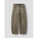 NAME IT KIDS Ben barrel jeans - Brown Denim