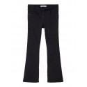 NAME IT Kids Polly Twill Atanias Bootcut Leggings - Sort