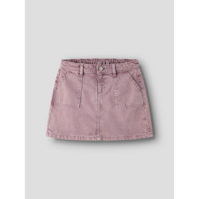 NAME IT KIDS Sara denim nederdel - Wild Ginger