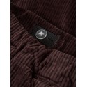 NAME IT BABY Omega fløjlsbukser - Chocolate Plum