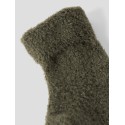 NAME IT BABY Ollo terry fluffy strømper - Olive Night