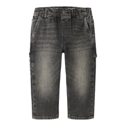 NAME IT MINI dreng - Ben tapered jeans - Brown Denim