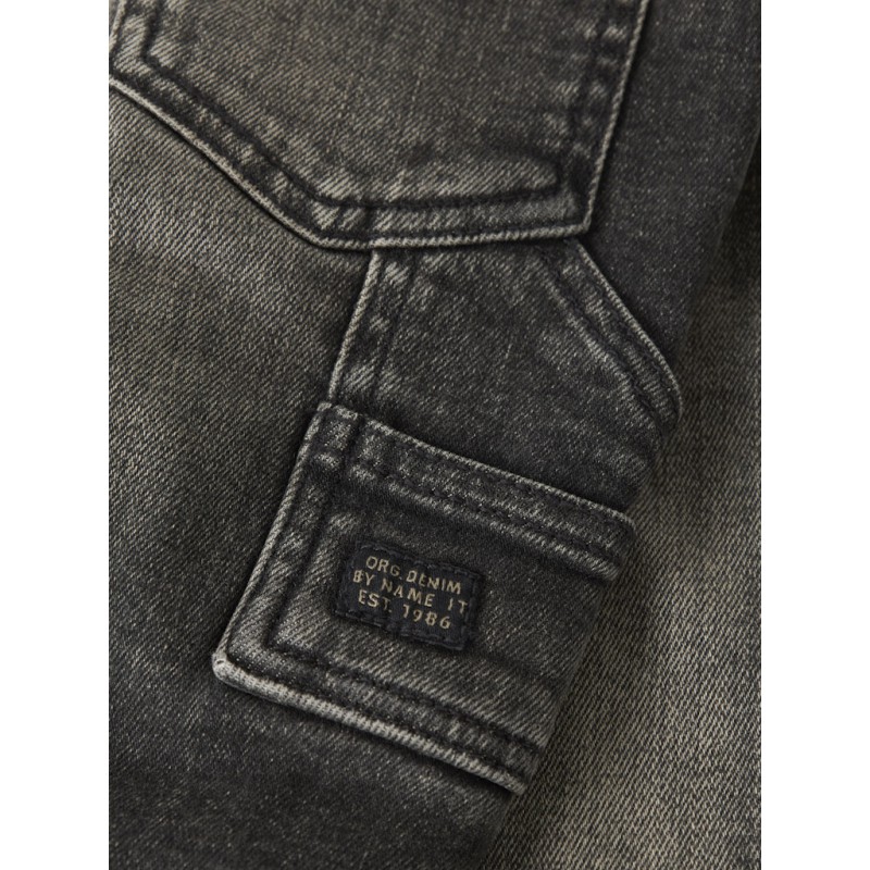 NAME IT MINI dreng - Ben tapered jeans - Brown Denim