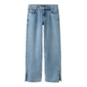 LMTD Birm low waist straight denim jeans - Light Blue Denim