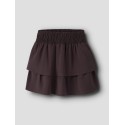 NAME IT KIDS Ninla nederdel - Chocolate Plum / SOLID