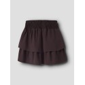 NAME IT KIDS Ninla nederdel - Chocolate Plum / SOLID