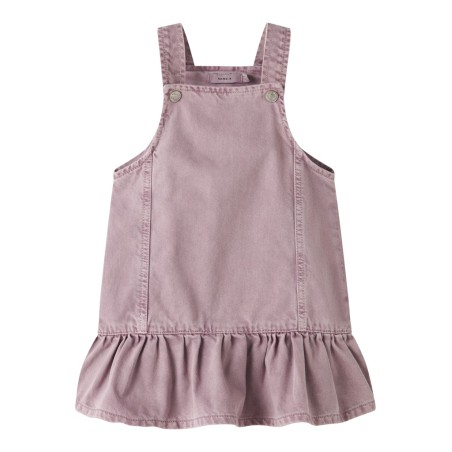 NAME IT MINI Maja denim spencerkjole - Wild Ginger