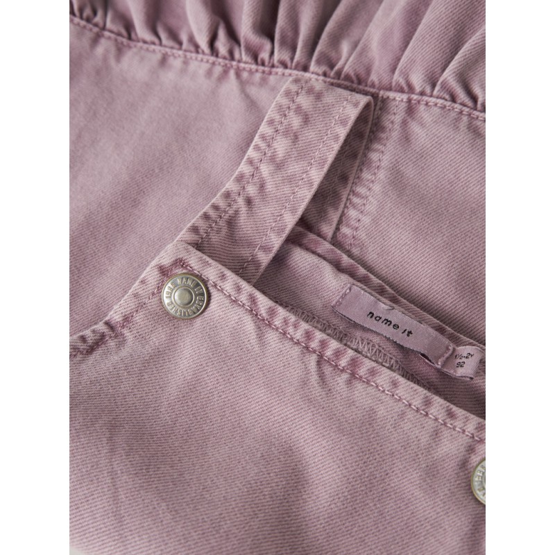 NAME IT MINI Maja denim spencerkjole - Wild Ginger