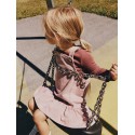 NAME IT MINI Maja denim spencerkjole - Wild Ginger