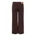 ONLY CARMAKOMA Hope global high waist brede bukser - Black Coffee