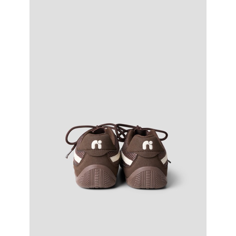 NAME IT KIDS Nomi sneakerina - Seal Brown
