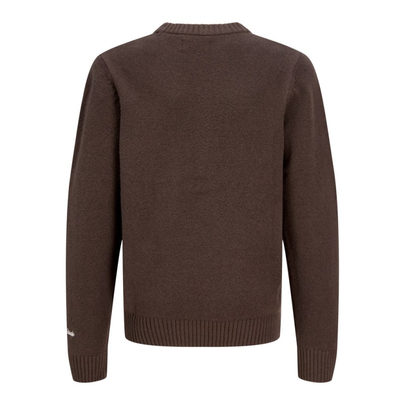 JACK & JONES JUNIOR Norrebro strik sweater - Mulch