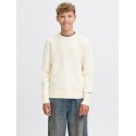 JACK & JONES JUNIOR Norrebro strik sweater - Sea Salt