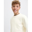 JACK & JONES JUNIOR Norrebro strik sweater - Sea Salt