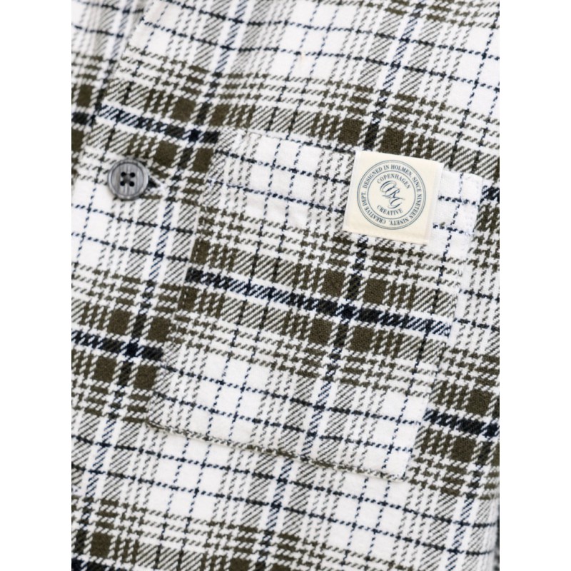 JACK & JONES JUNIOR Flannel overshirt - Rosin