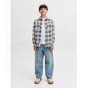 JACK & JONES JUNIOR Flannel overshirt - Rosin