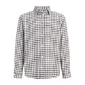 JACK & JONES JUNIOR Flannel langærmet skjorte - Antique White