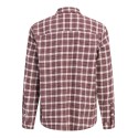 JACK & JONES JUNIOR Flannel langærmet skjorte - Chocolate Truffle