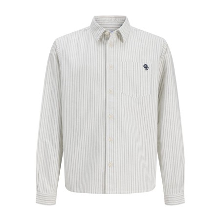 JACK & JONES JUNIOR Frederiksberg langærmet skjorte - Snow White
