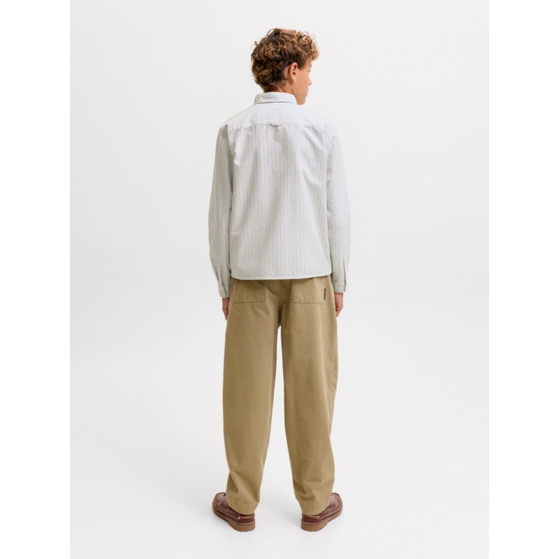 JACK & JONES JUNIOR Frederiksberg langærmet skjorte - Snow White