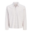 JACK & JONES Austin clean ternet langærmet skjorte - Snow White