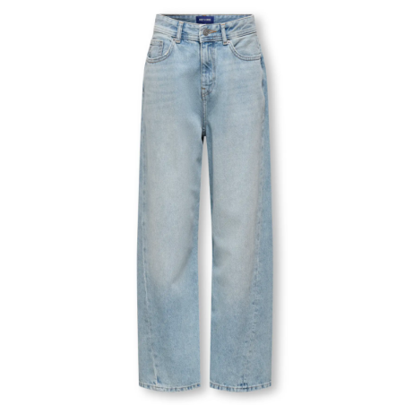 ONLY & SONS Fade loose twist denim jeans - Light Blue Denim