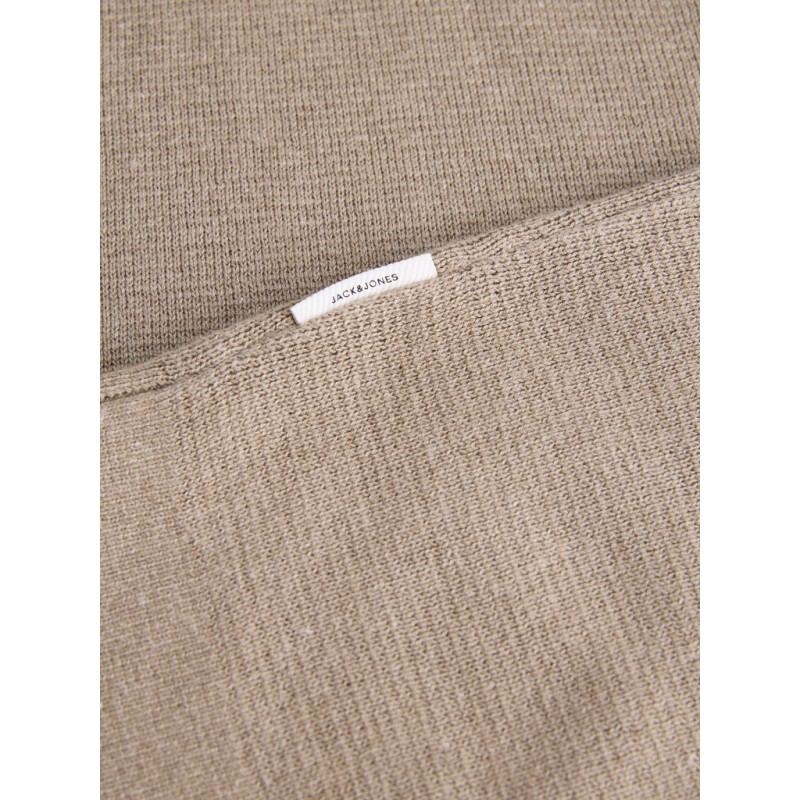 JACK & JONES Milano striktrøje - Greige