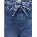 ONLY CARMAKOMA Ziva pull-up barrel denim jeans - Medium Blue Denim