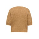 ONLY CARMAKOMA Dolly peal strikbluse - Foxtrot