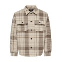 ONLY & SONS Zack overshirt - Desert Taupe