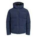 JACK & JONES PLUS Galaxy puffer jakke - Sky Captain
