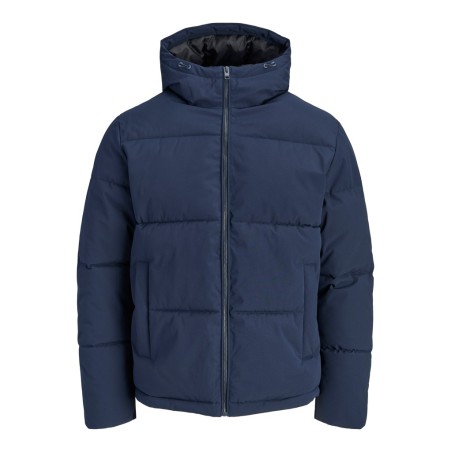 JACK & JONES PLUS Galaxy puffer jakke - Sky Captain