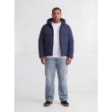 JACK & JONES PLUS Galaxy puffer jakke - Sky Captain