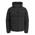 JACK & JONES PLUS Galaxy puffer jakke - Black
