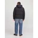 JACK & JONES PLUS Galaxy puffer jakke - Black