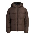 JJ Rebel logo puffer hood jakke - Delicioso