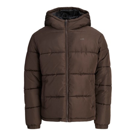 JJ Rebel logo puffer hood jakke - Delicioso