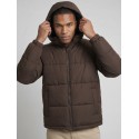 JJ Rebel logo puffer hood jakke - Delicioso