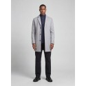 JJ Rebel maze frakke - Light Grey Melange