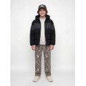 JACK & JONES JUNIOR Becks reflective puffer jakke - Black