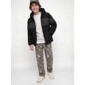 JACK & JONES JUNIOR Becks reflective puffer jakke - Black
