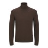 JACK & JONES Emil roll neck striktrøje - Mulch