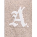 JACK & JONES Legacy jacquard striktrøje -  Pure Cashmere