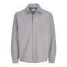 JACK & JONES Regent langærmet overshirt - Light Grey Melange