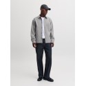 JACK & JONES Regent langærmet overshirt - Light Grey Melange