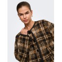 ONLY Anni boucle jakke - Toasted Coconut